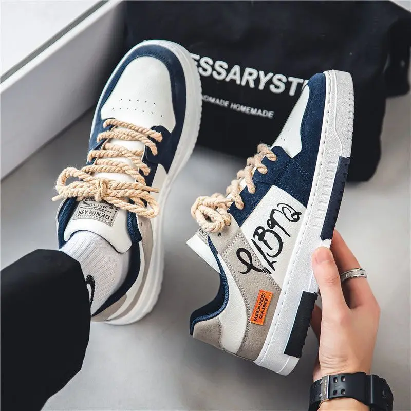 

2025 Autumn Men's Shoes Footwear Breathable Casual Sneaker White Trend Men Sport Casual Running Shoe Man Sneakers