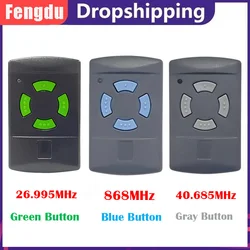 HSM4 HS4 HSE4 HSM2 HSE2 HS1 HS2 HSZ1 HSZ2 26.995MHz Green Button Garage Door Remote Control Low Frequency 26.995MHz