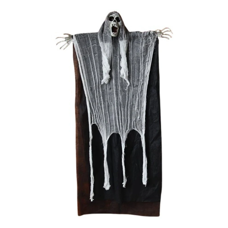 Halloween Decoration Halloween Hanging Props Spooky Halloween Haunted House Decor Hanging Grim Reaper For Halloween