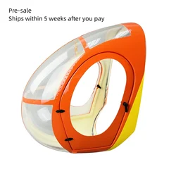 Roban 600 Size MD-500D Scale Fuselage Spare Parts RC Helicopter Replacement Canopy / Window / Cockpit / Decal