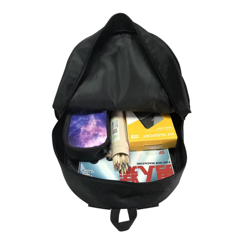 Alien L – sac à dos imprimé pour femmes et hommes, sac à bandoulière pour voyage, Ufo, sac d'école pour enfants, sac de jour pour écoliers, sac à livres pour enfants