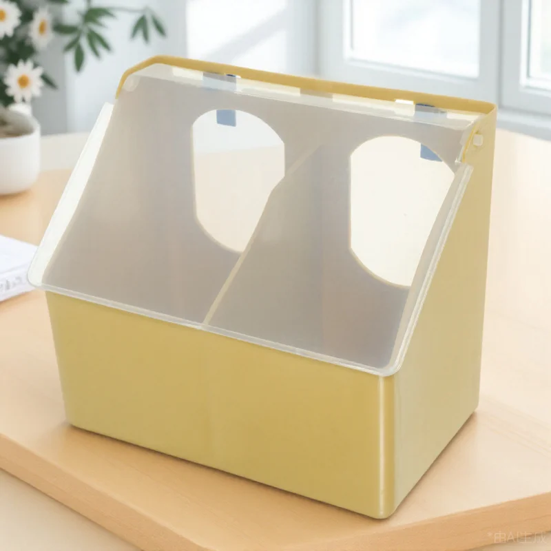 Pigeon Plastic Feeder Household Multi-Function Cup Bird Feeder Multi-Function Bird Cup Durable Cage Accessory Random Color