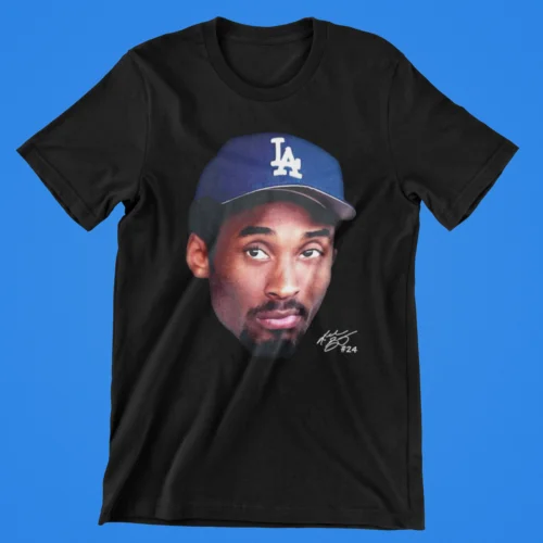 Camiseta de LA Dodgers Big Head Big Face Signature Auto Premium Blend, Bryant