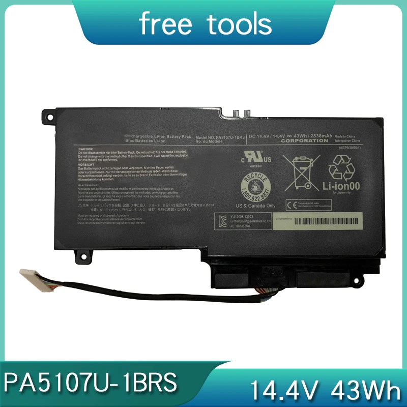 Новинка, аккумулятор PA5107U 1BRS для ноутбука 14,4 В, 43 Втч для Toshiba Satellite L40D Φ L45 L45D L50