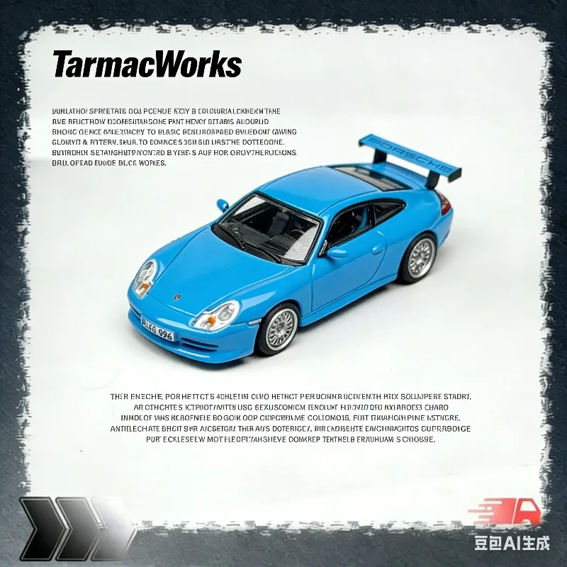 

Tarmac Works 1:64 911 GT3 type Cast Alloy Static Car Model, Boys' Holiday Gift Toy, Adult Collection Decoration Piece.