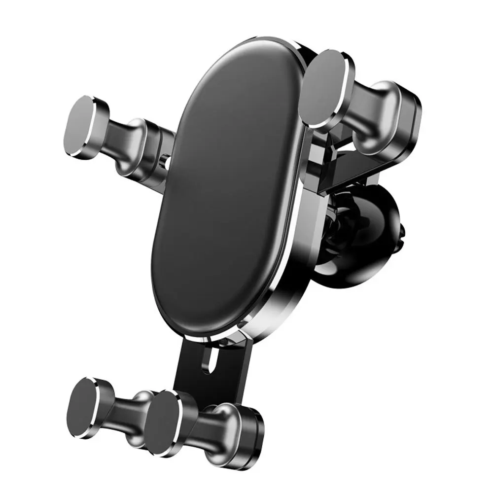 

Car Phone Holder Black Silicone ABS Material Compact Foldable 360 Degree Rotatable Non-Slip Universal Mount for Dashboard