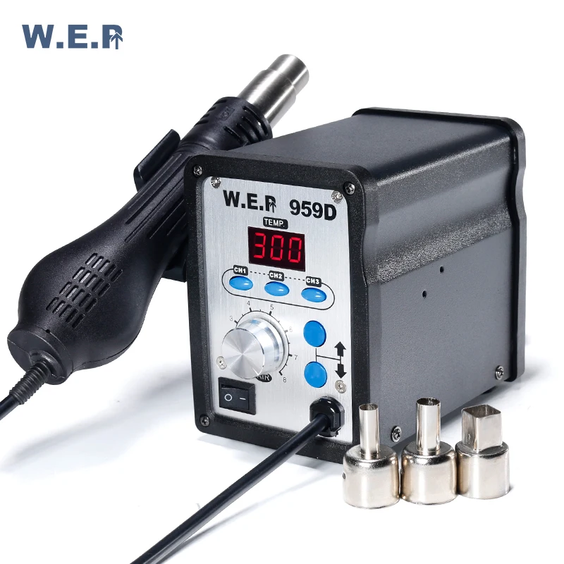 WEP 959D Mobile Phone Repair Hand Tools Other Welding Equipment BGA Professional Soldering SMD Solder Hot air Rework Station