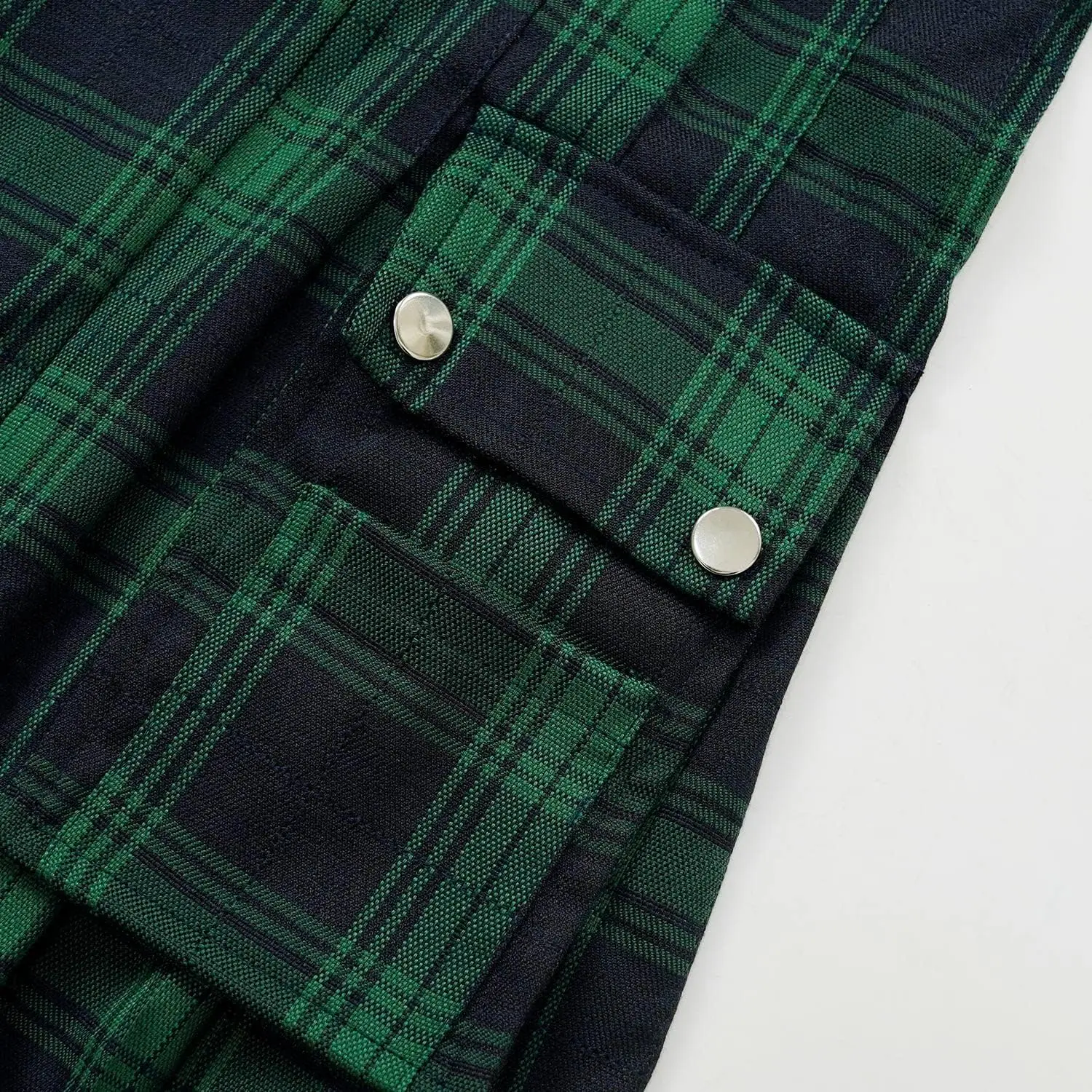 Kilt for Men Traditional Highland Tartan Utility Kilt Scottish Mens Kilt Scottish Designer Men 's Black Utility Kilt