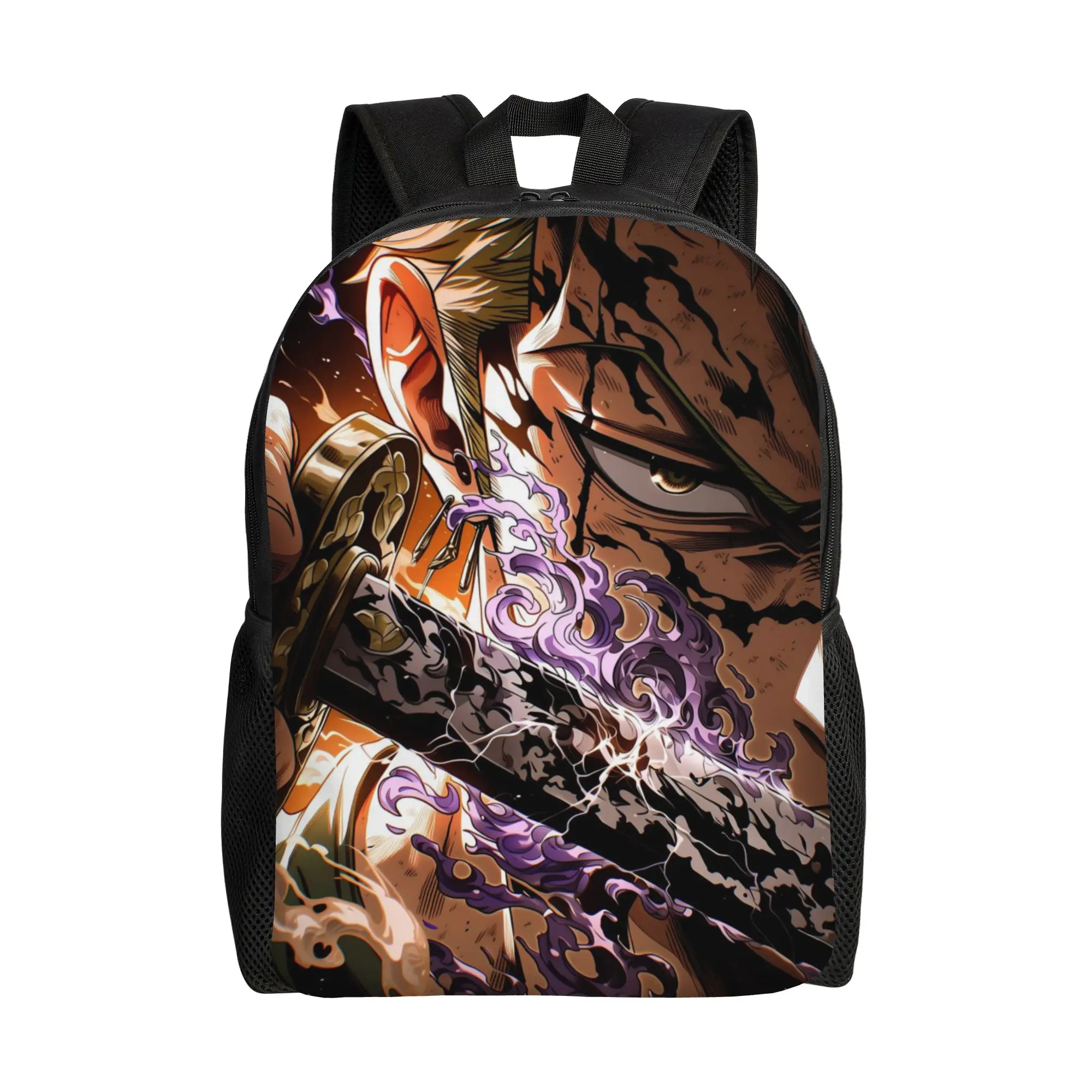 

One Piece Bookbag Back to school season Roronoa Zoro New Backpack