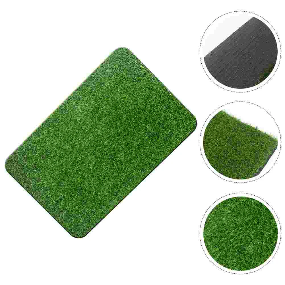 Artificial Grass Front Door Mats Foot Welcome for Turf Rubber Plastic Entrance Outdoor Rug