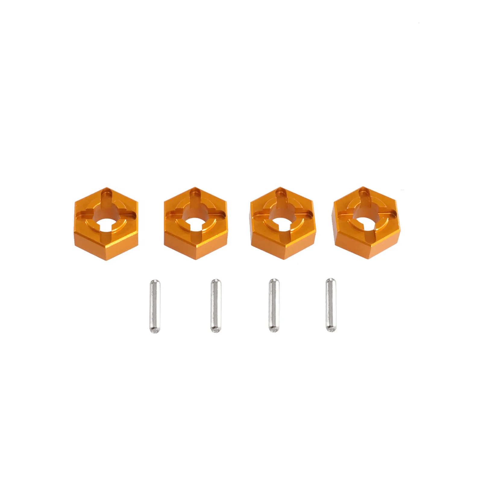 12mm Metal Hex Wheel Hub Combiner Upgrade Parts for SCY MJX JJRC 1/14 1/16 RC Car