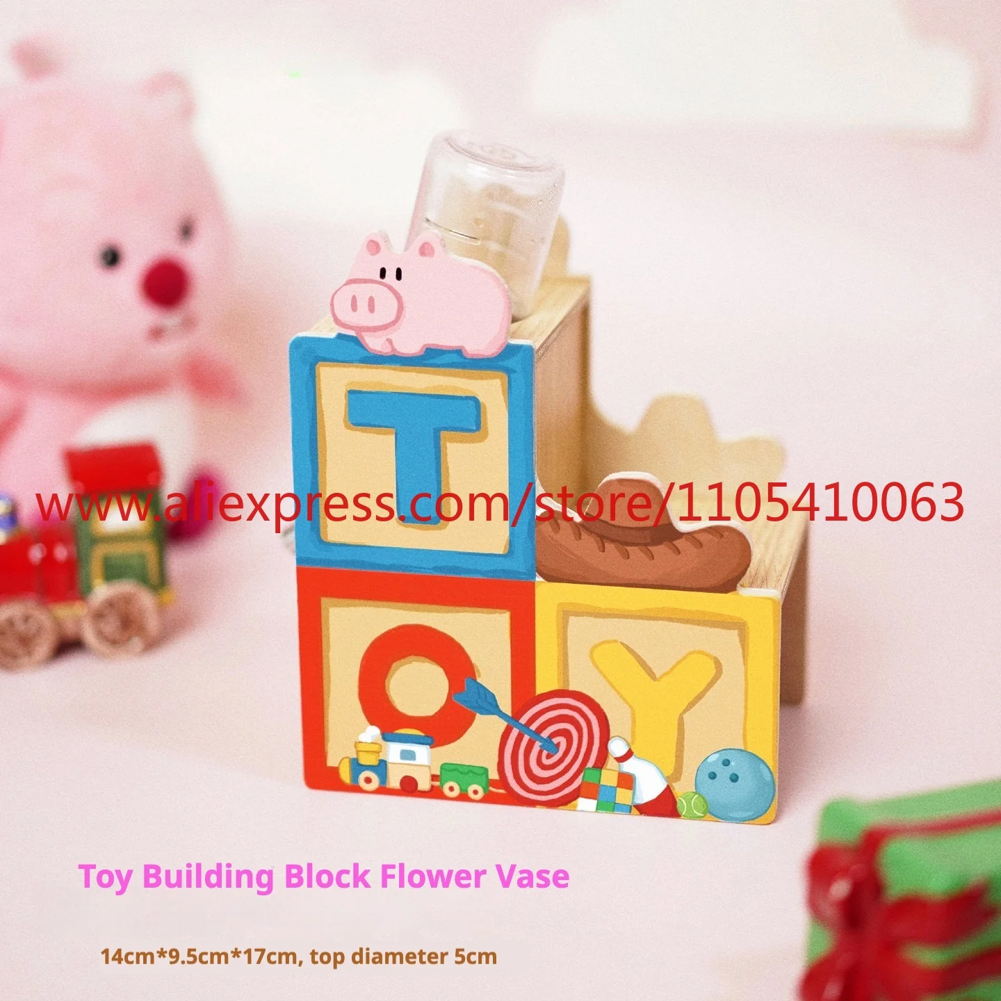 The latest toy-themed assembled color hamster game house