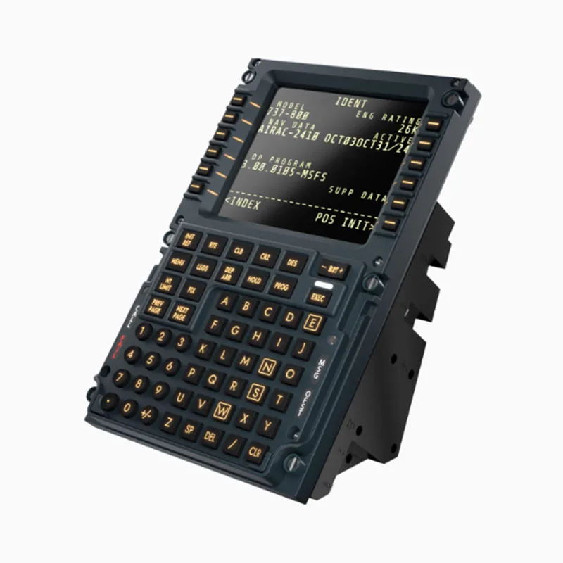 WINWING Flight Simulator CDU PMDG Zibo Civil Aviation Control Panel Boeing 737 PFP 3N Suitable for X-Plane MSFS