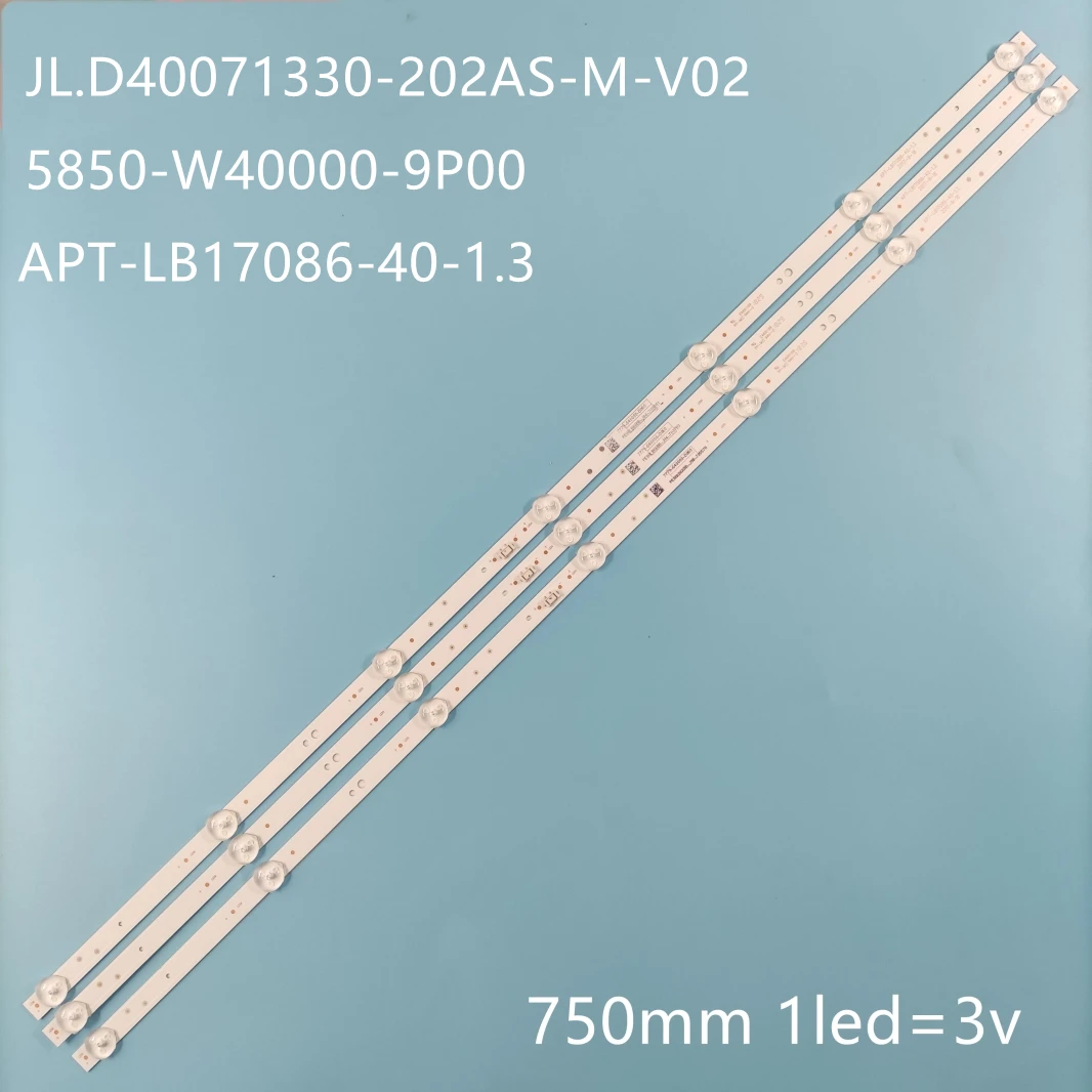 LED Backlight strip 7 lamp For apt-lb17086-40-1.3 engel le4080sm v400hj6-pe1 Skyworth 40X6 40E2A 40E2AS 40K5C H-LED40F453BS2