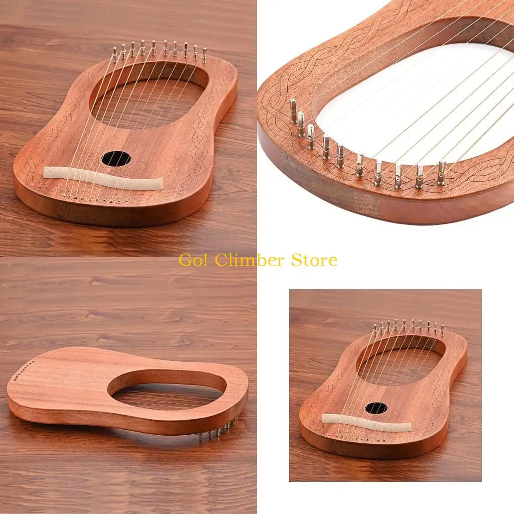 

Q84C Lyre Harp 10 Строка Классическая арфа Lyre Harp Profession музыкальный инструмент