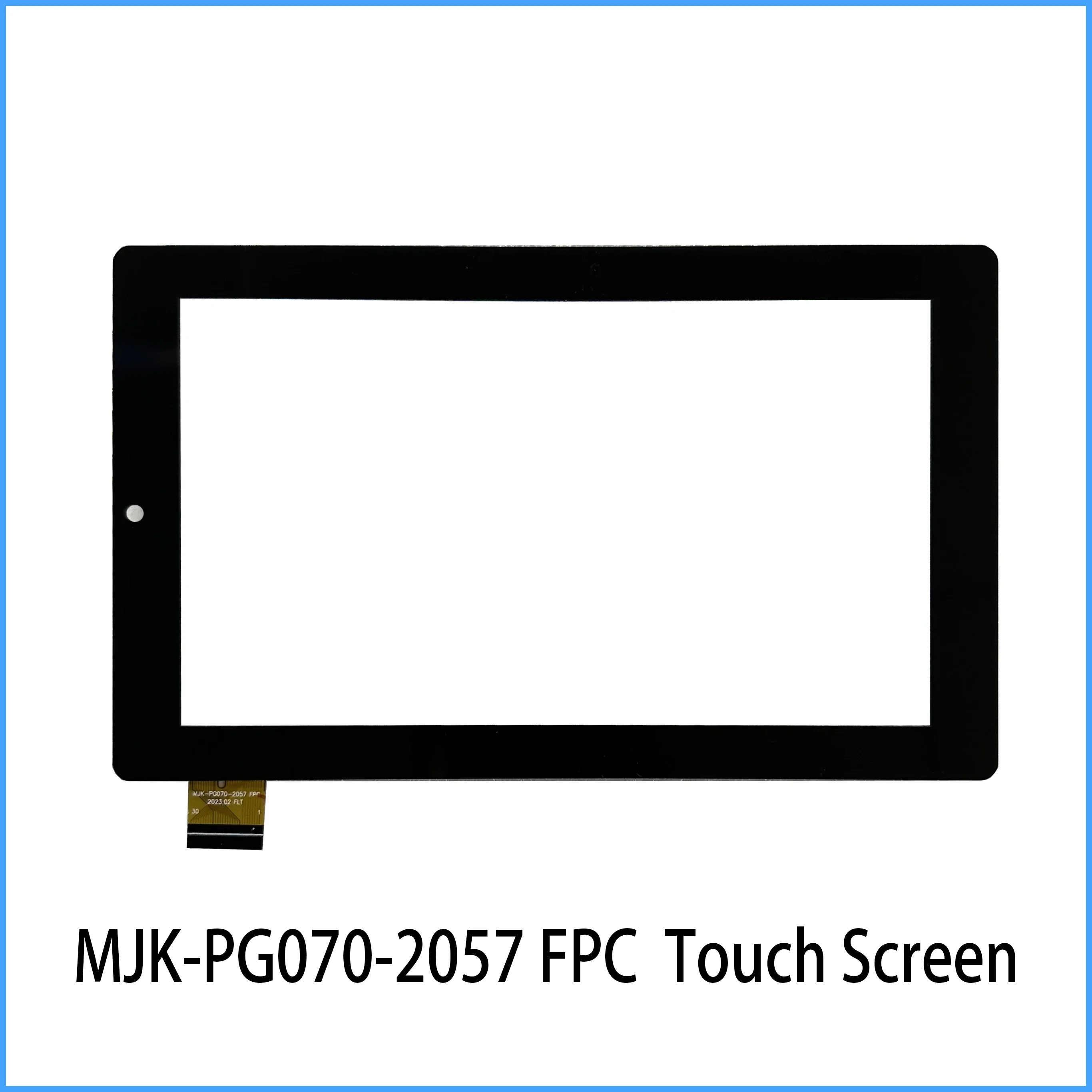 For 7 Inch MJK-PG070-2057 FPC Tablet PC Front Outter Touch Screen Panel Digitizer Sensor Glass Replacement Phablet Multitouch