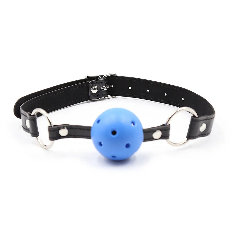 18 Gags Ball Couples Games Bondage Restraints Open Mouth Breathable Ball Harness Strap Sex Toys Kits For Women Cosplay Sex Shop