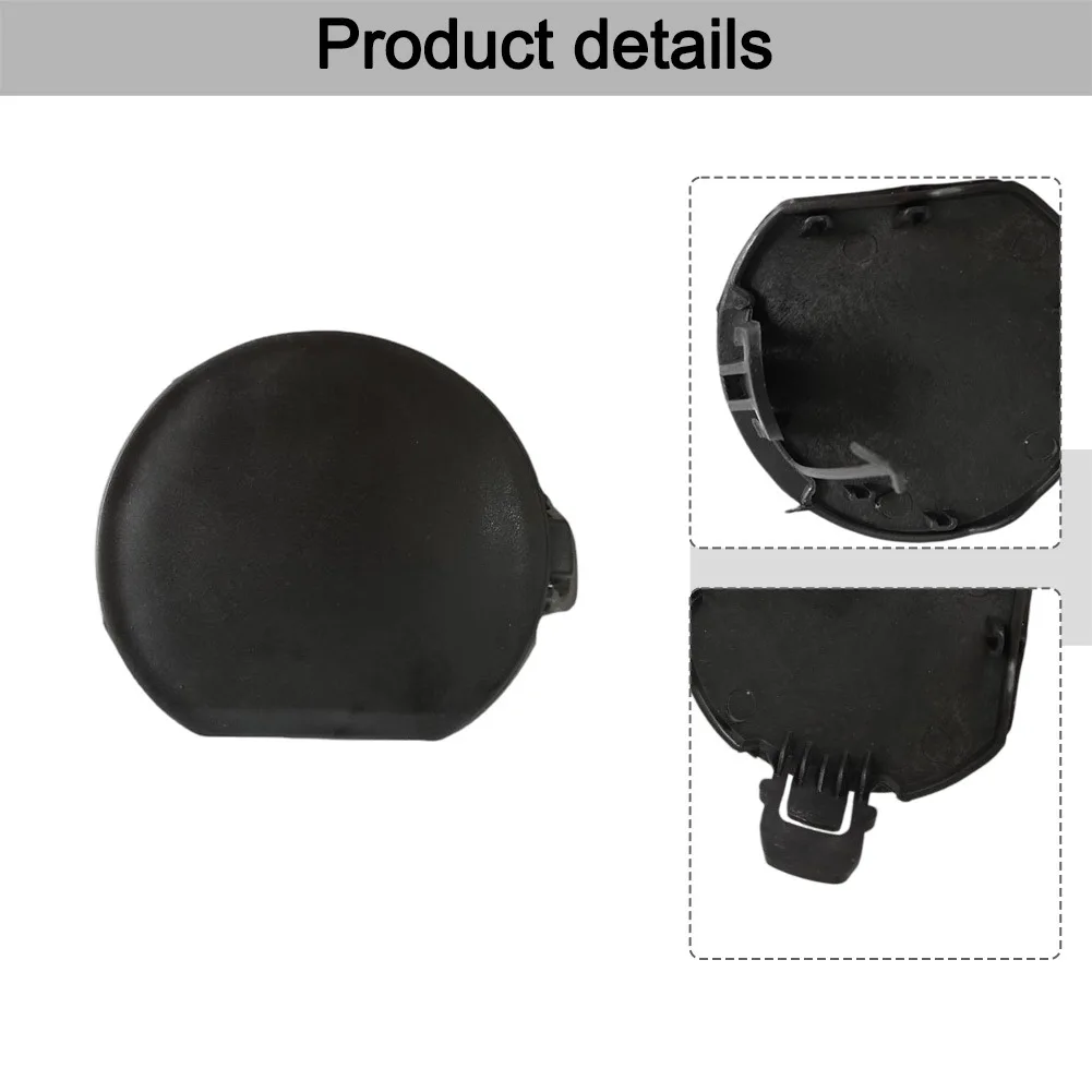Bumper Tow Hook Cap Tow Hook Cover Clip-on Attachment Replacement Installation Reliable Car Bumper Accessories