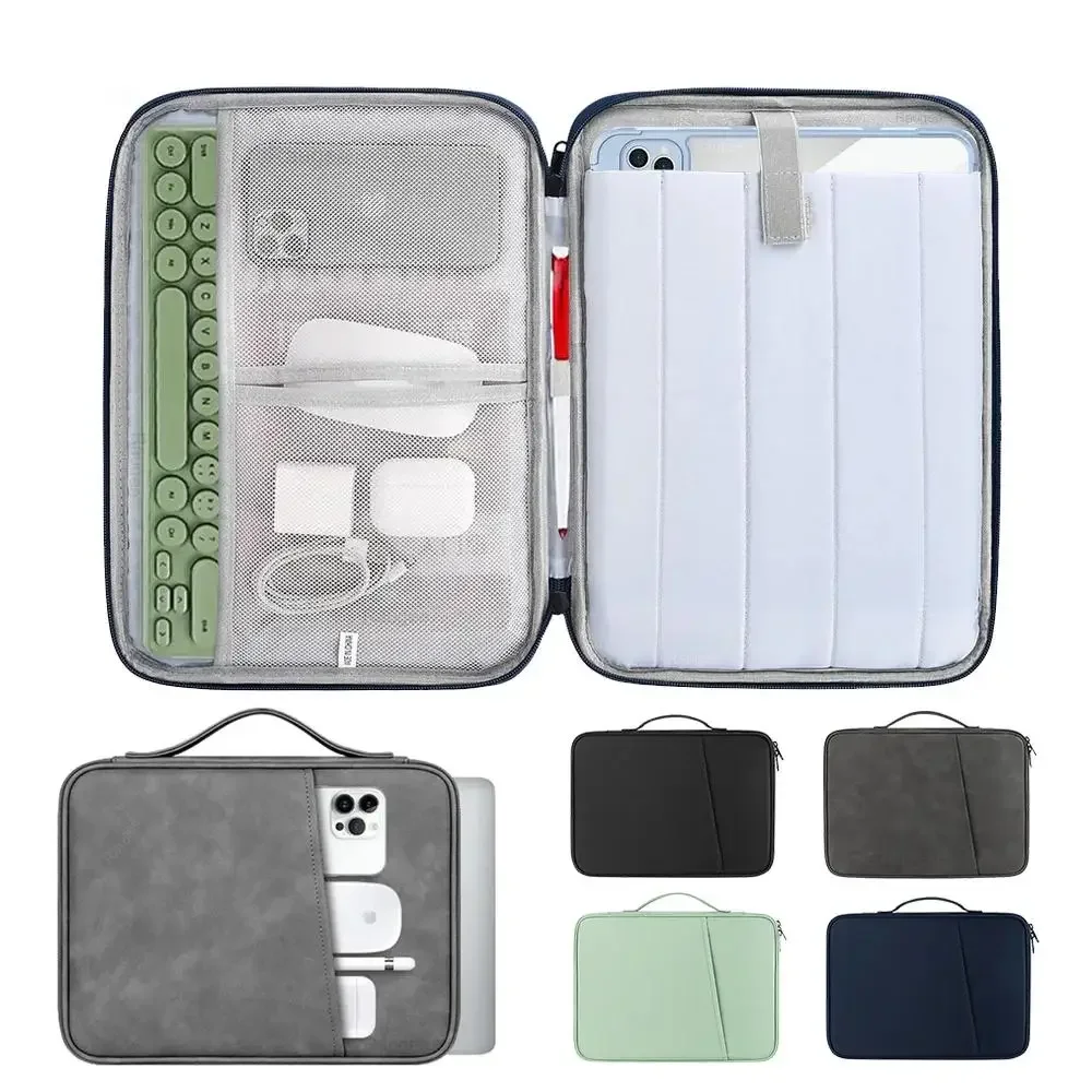 TOFON Tablet Bag for iPad 11-13 In Tablet Carrying Case for New iPad Air 11/13 Pro 11/13 for iPad 9/8/7th for Xiaomi Samsung Tab