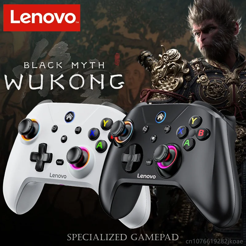 Lenovo S02 Controller for Switch Joystick Gamepad Dual Vibration Wireless Bluetooth Joypad For PlayStation PC/IOS/Android/TV