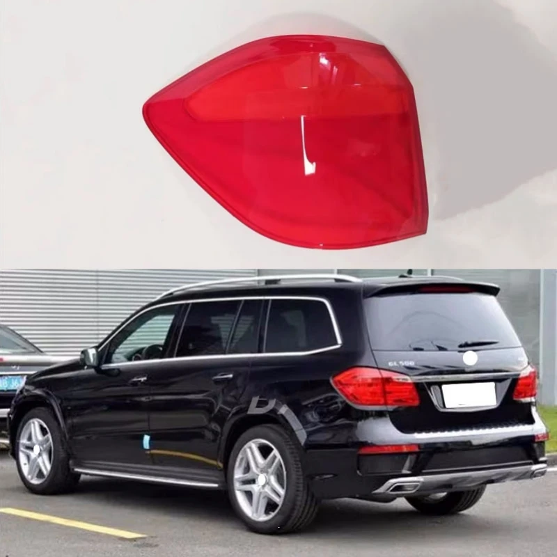 

For Mercedes-Benz GL 350d Rear Taillight Shell Brake lights Shell Taillight Glass Replacement Auto Rear Shell Cover