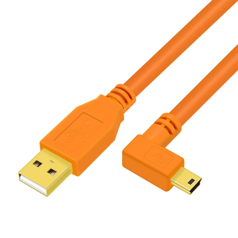 

USB 2,0 высокоскоростной кабель для онлайн-съемки Mini5PIN кабель для передачи данных подходит для Canon 5D3/5D2/6D/6D2/80D/77D камера подключение к компьютеру