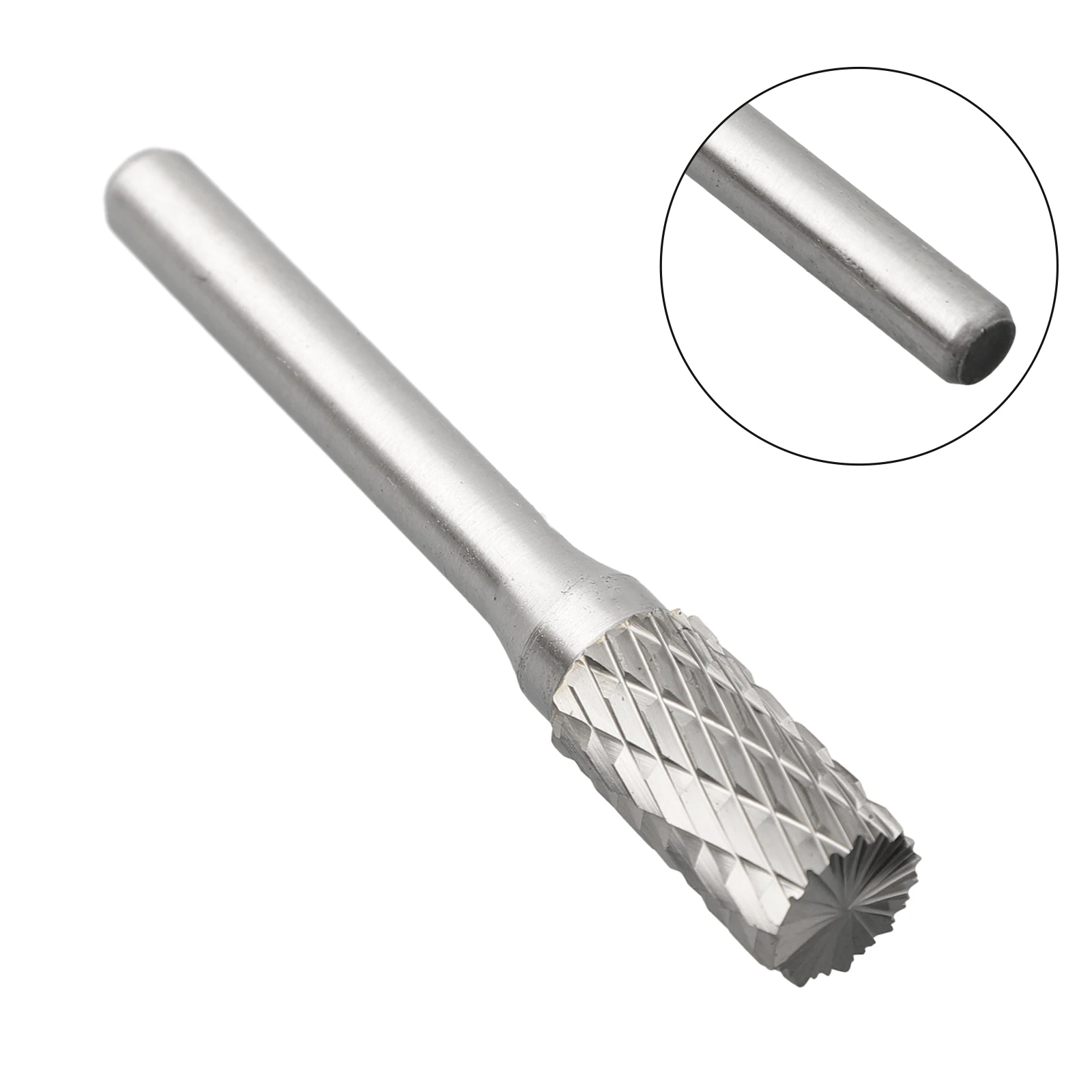 Carbide Rotary Burr 1pcs Carving Burr Bits Double Diamond-Cut Tools For Wood Stone Carving Steel Metal Working
