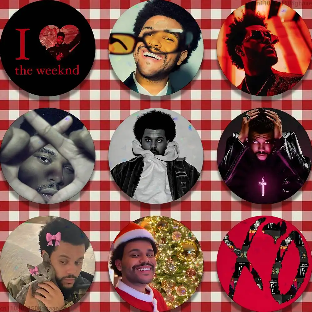 

The Weeknd XO 58mm Badge Brooches on Backpack Clothes Handmade Round Enamel Pins for Jewelry