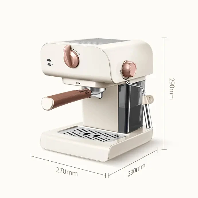 ماكينة صنع قهوة باريستا التجارية شبه الأوتوماتيكية ماكينة قهوة اسبريسو تجارية صناعية للأعمال