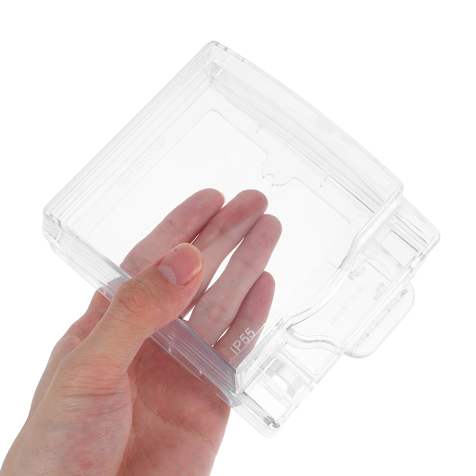 

Waterproof Lockable Outdoor Socket Box Splash Proof Electrical Outlet Cover for Safety Protection with Child Lock and Weather