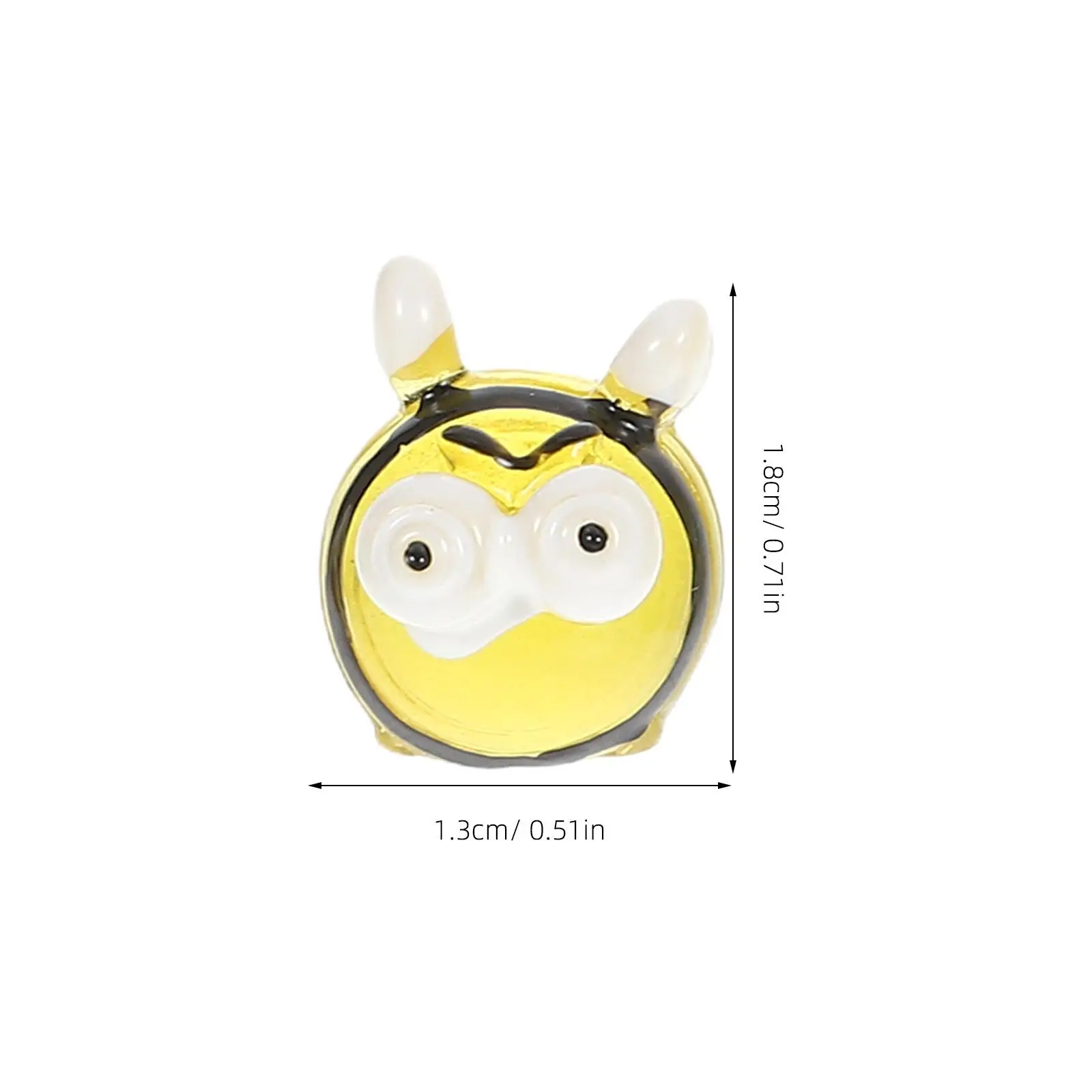 6 pezzi micro resina api fata accessori da giardino artigianali piccole api insetti giocattoli decorazioni fai da te mini figurine ornamenti paesaggistici