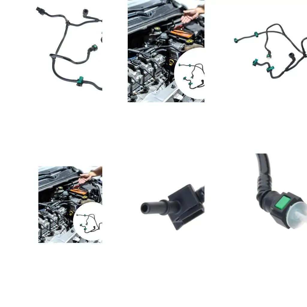 Tool Less Installation ABS Injector Return Hose For Easy Vehicle Maintenance Enhancing Cooling And Multiple Model
