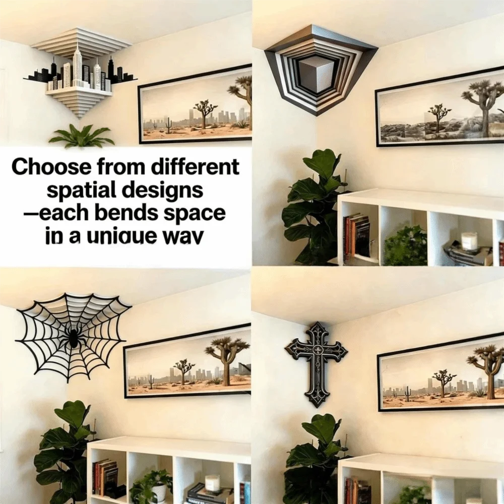 Creative 3D Walls Decal Irregular Removable Wall Art Sticke…