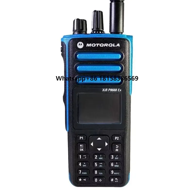 

Motorola DP4801 EX Explosion-proof Fireman ATEX Walkie Talkie DP4801EX Firemen Two Way Radio for