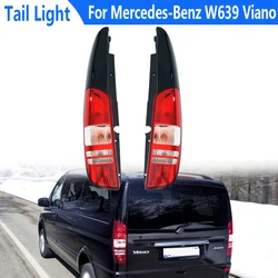 Rear Tail Light For Mercedes-Benz W639 Viano Rear Bumper Stop Signal Fog Lamp Taillight A6398201564 A6398201464 without bulb