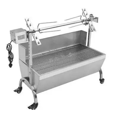 Electric Barbecue Machine Bbq Grill Bbq-7 Roast Whole Lamb or Roast Suckling Pig for Carnival Camping and Party Stainless Steel