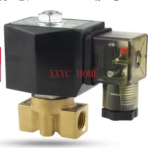 

GOGO 0-120bar/90bar/50bar/35bar bidirectional high-pressure air solenoid valve 1/4 "; BSP 12V 24V DC Normally Closed PG Brass