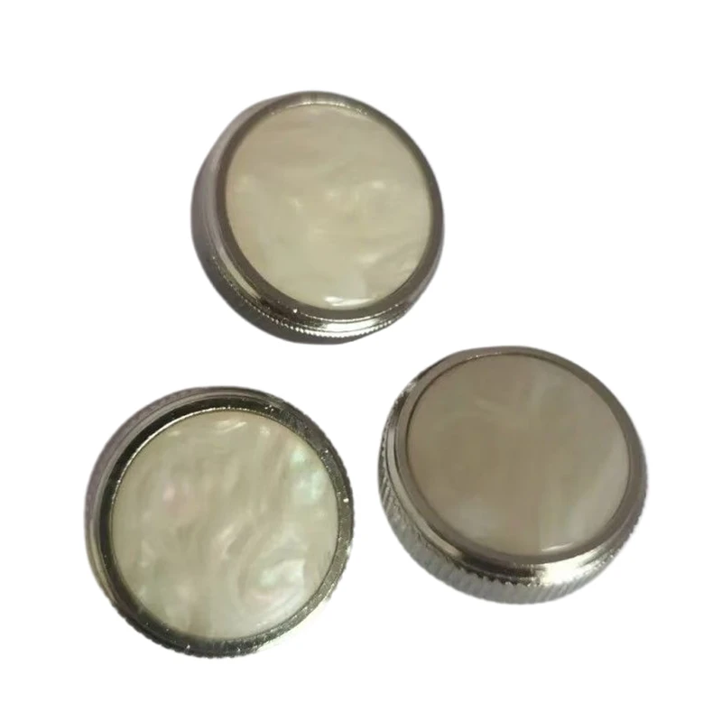 1 set of musical instrument trumpet buttons, galvanized base, brass instrument accessories, natural material, good gloss