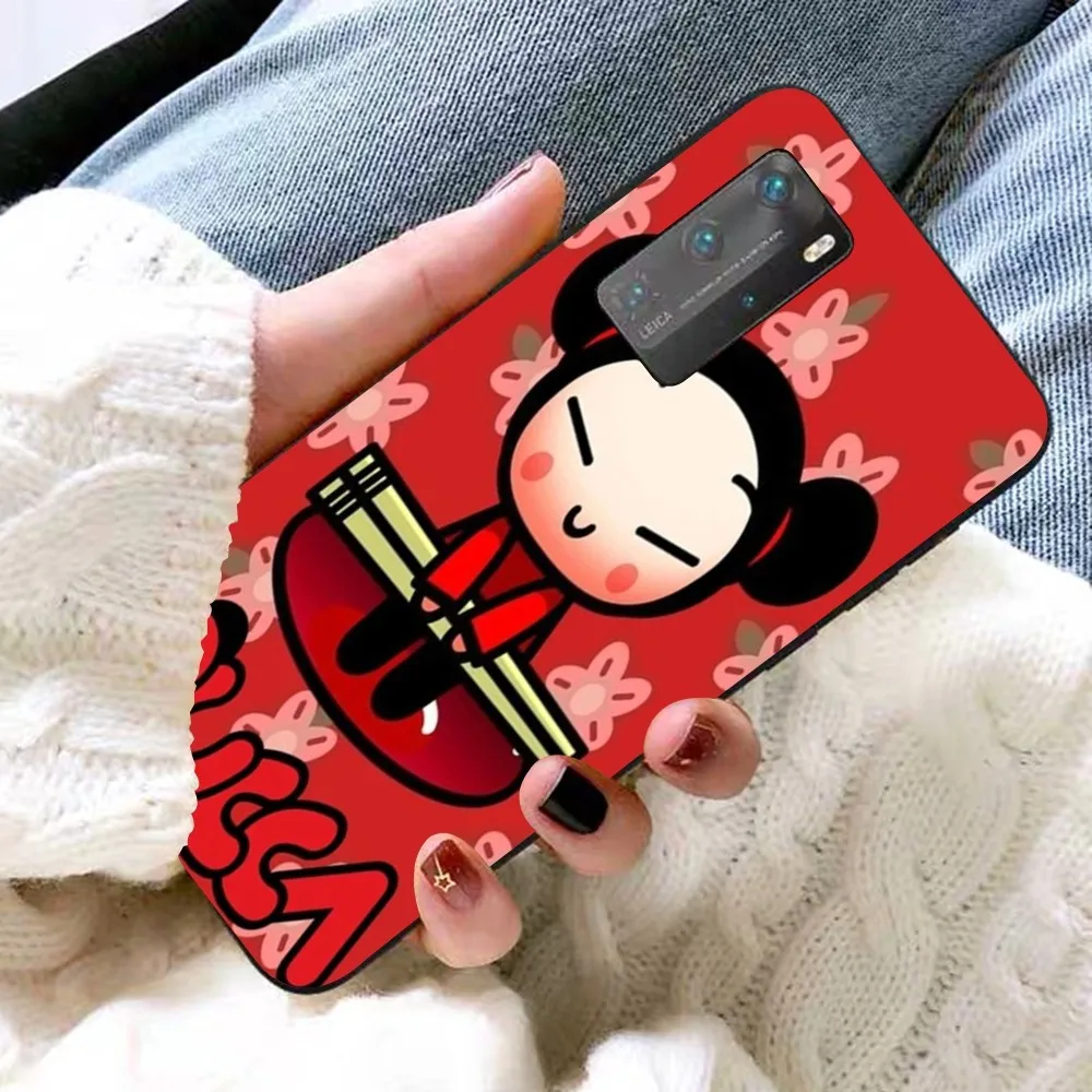 Cute Cartoon Pucca Garu Phone Case For Huawei P 8 9 10 20 30 40 50 Pro Lite Psmart Honor 10 lite 70 Mate 20lite