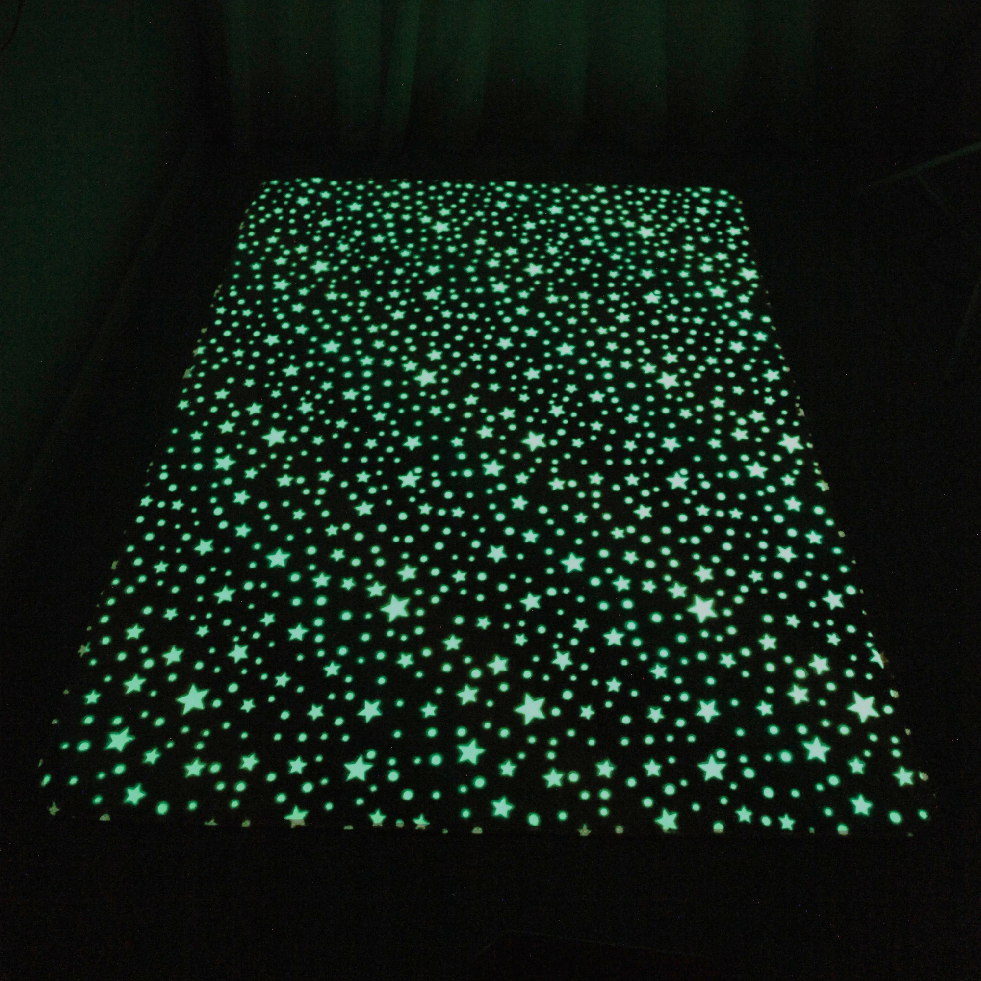 Luminous Area Rug Glow in The Dark for Bedroom Living Room, Unique Soft Washable Modern Indoor Rugs for Children Dorm Home Decor