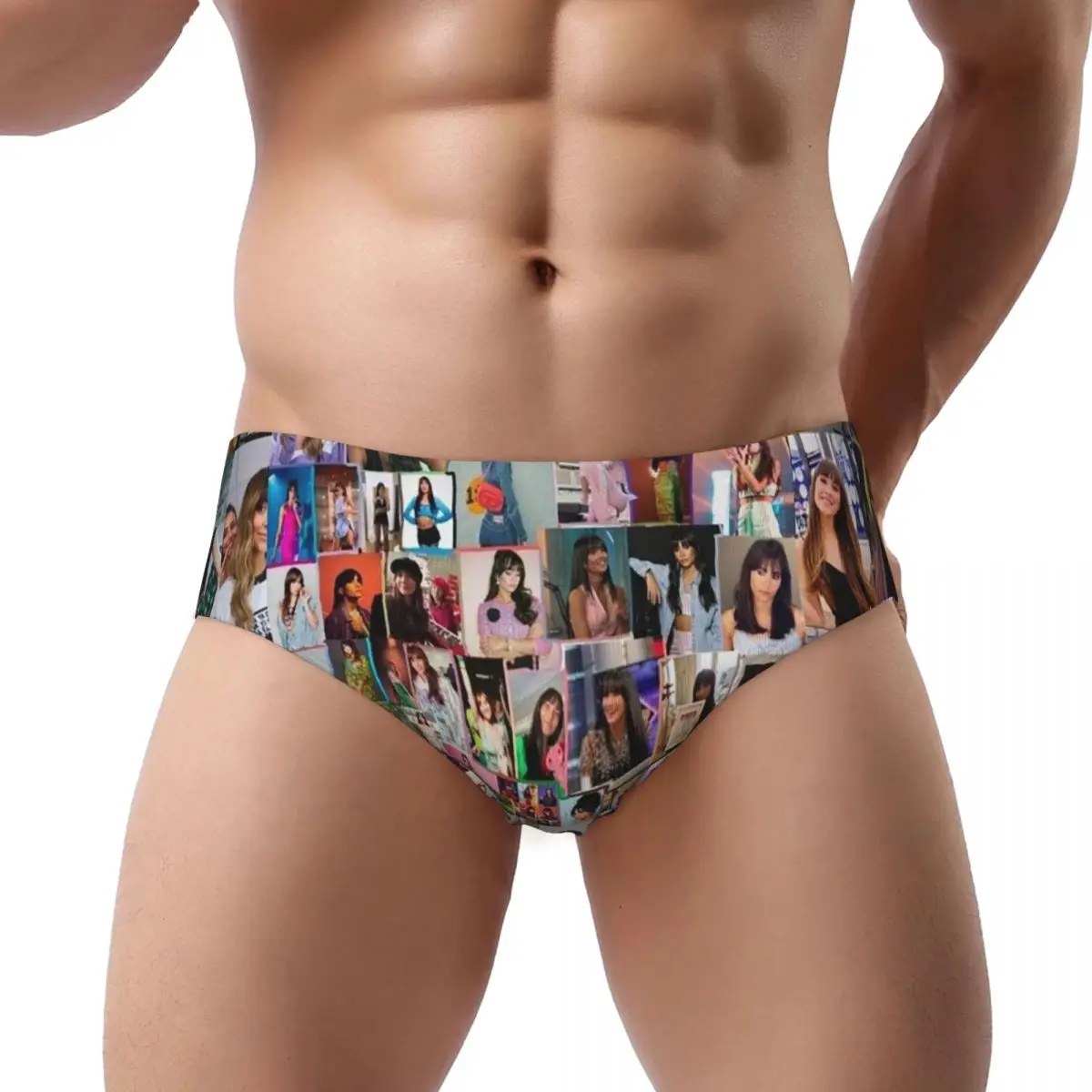 

Пользовательские мужские испанские певицы Aitanas мужские короткие трусы мужское мягкое нижнее белье трусы