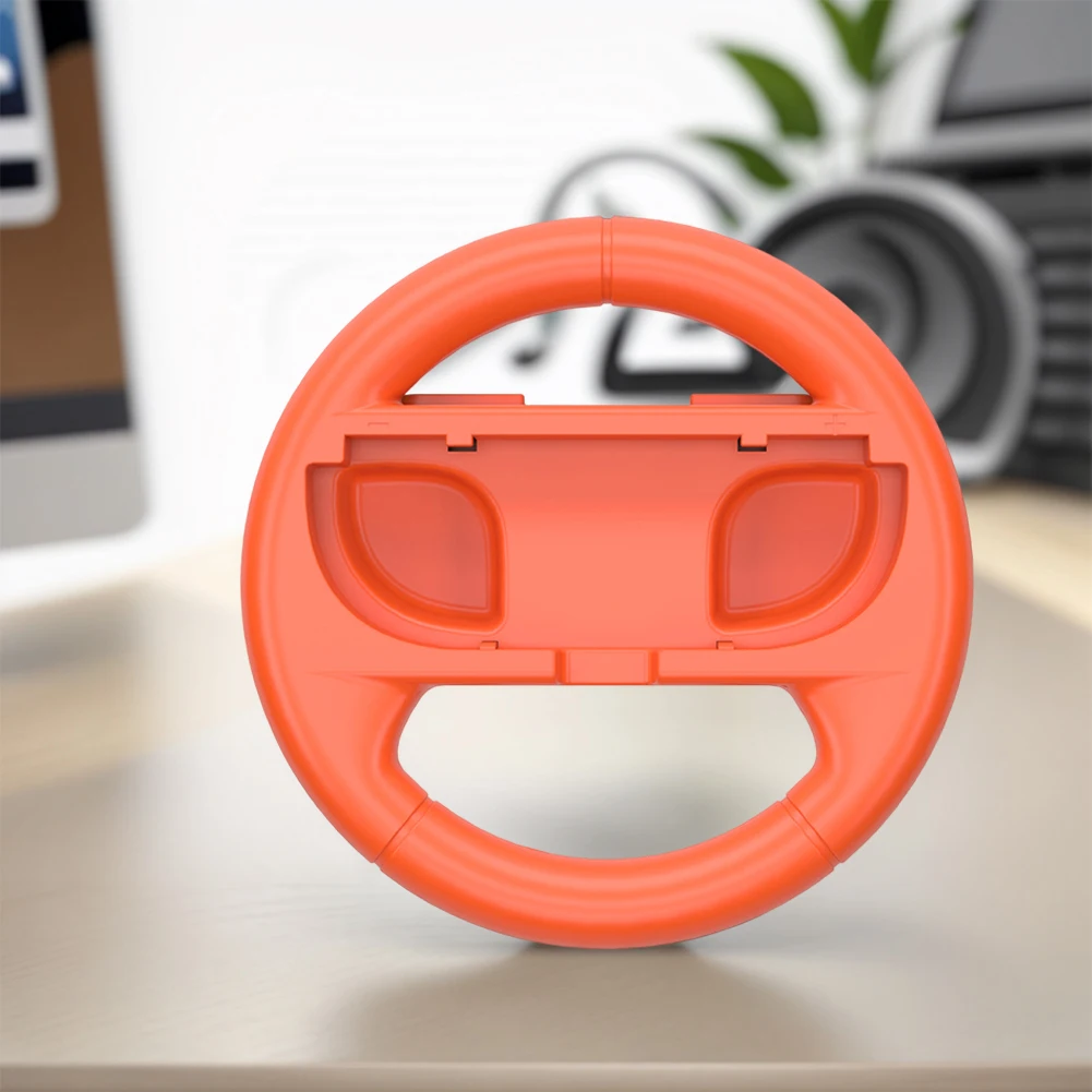 2 حزمة عجلات السباق الألعاب سباق عجلة القيادة تحكم مقبض حامل للتبديل 2 وحدات تحكم Joy-Con