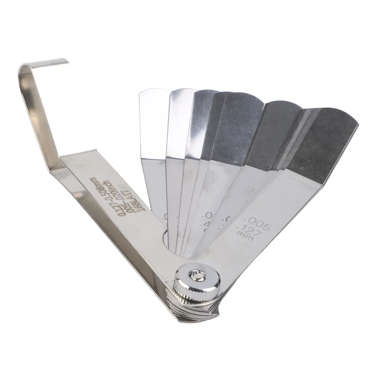 16-Piece Clearance Gauge with Metric and For Imperial Measurements for Accurate Fit Assessment in Automotive Repairs