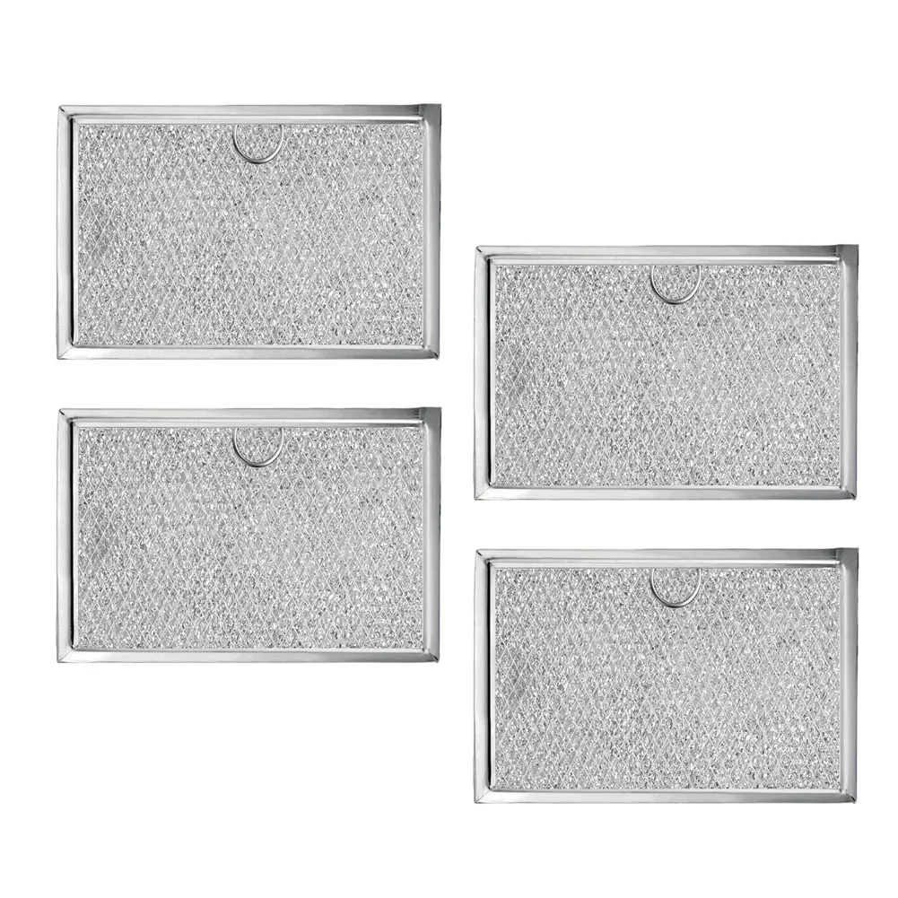 Aluminum Microwave Grease Filter 20x15cm Reusable Metal Mesh For GE For Electrolux For LG Oven Range Hood Kitchen Air Purificati