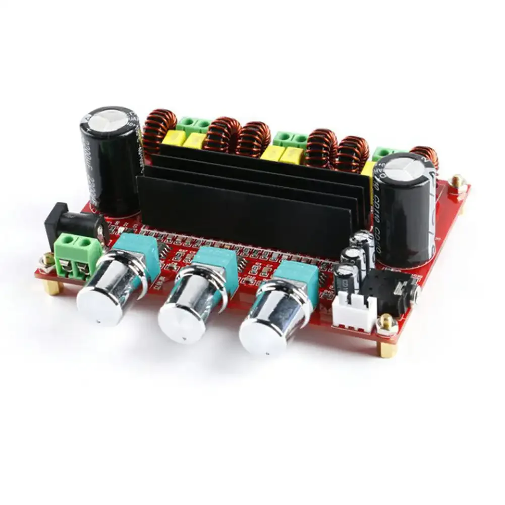 

Dual TPA3116D2 Power Subwoofer Amplifier Board 2*50W+100W 2.1 Channel TPA3116 Audio Stereo equalizer AUX Amp