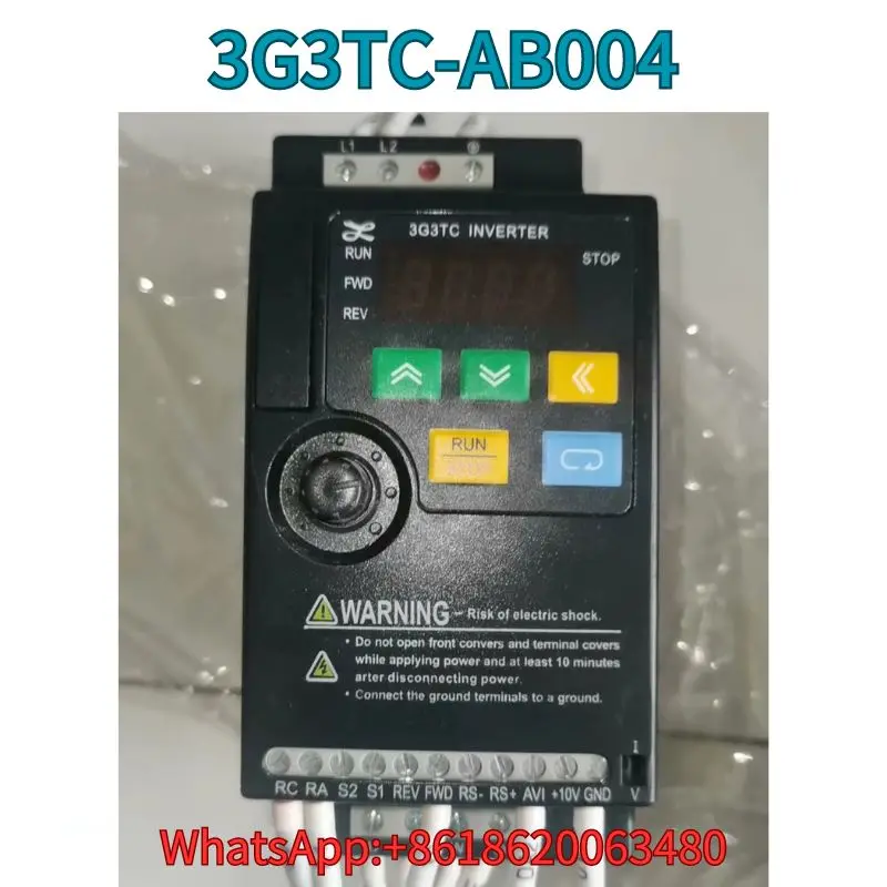 

Used 3G3TC-AB004 0.4 kW frequency converter test OK Fast Shipping