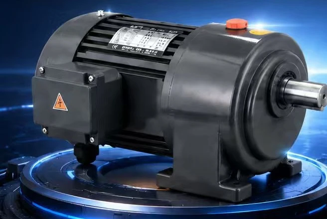 Three Phase Induction Gear Reduction Motor Horizontal Vertical Mount High Torque Low Noise All-in-One Gear Reducer Motor