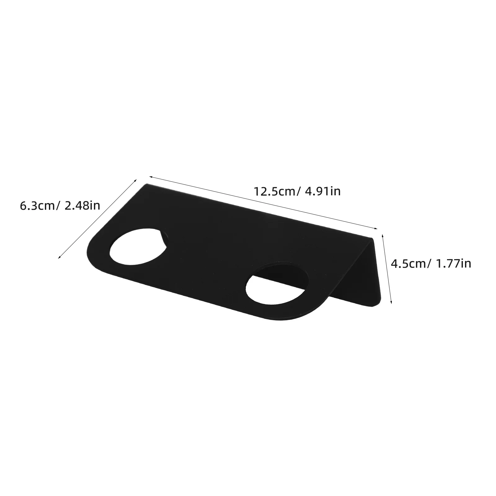 Настенный черный держатель для дозатора мыла из нержавеющей стали, установка без сверления, держатель для бутылки в ванной комнате, кронштейн для дозатора мыла