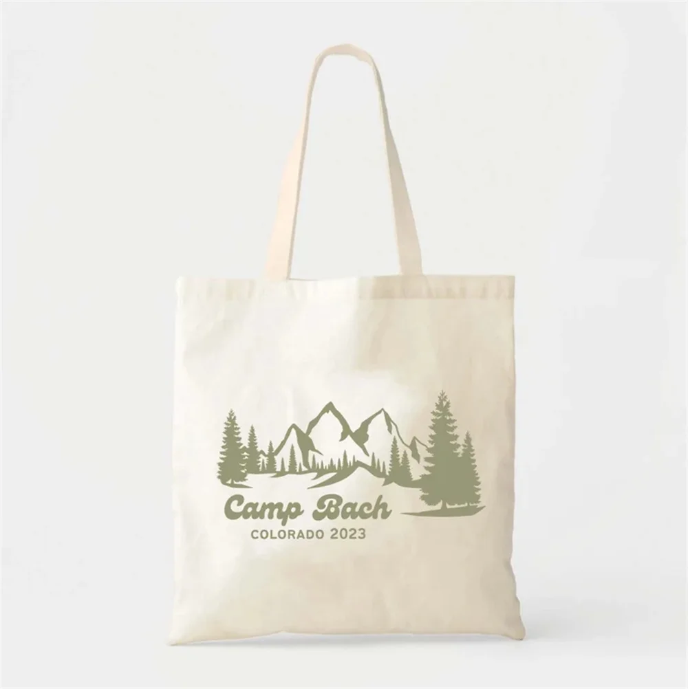 Camp Bachelorette - Mountain Bachelorette Tote - Camping Bachelorette Party - Last Trail Before the Veil - Troop Bachelorette -