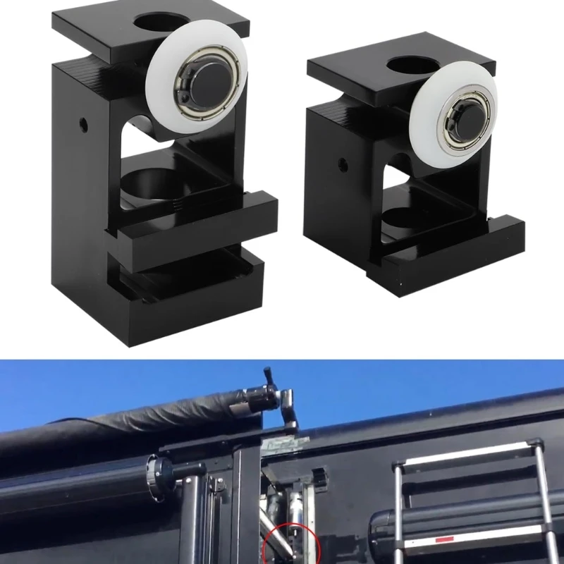 

Slide Out Bearing Blocks V Roller Shoe Assembly for Smooth Motor Operation D7YA